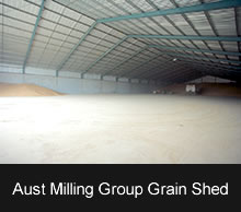 Aust Milling Group Grain Storage Shed
